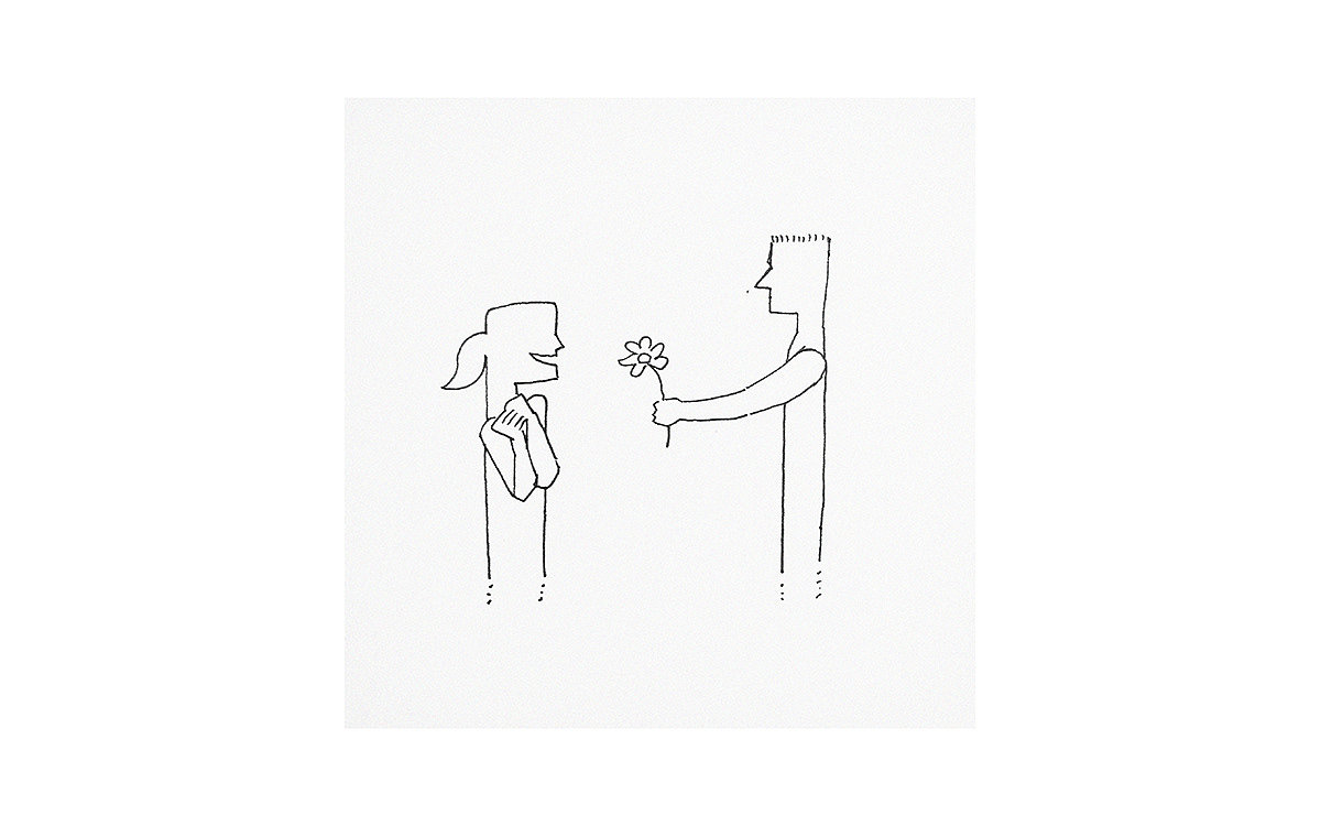 pen，flower，gift，