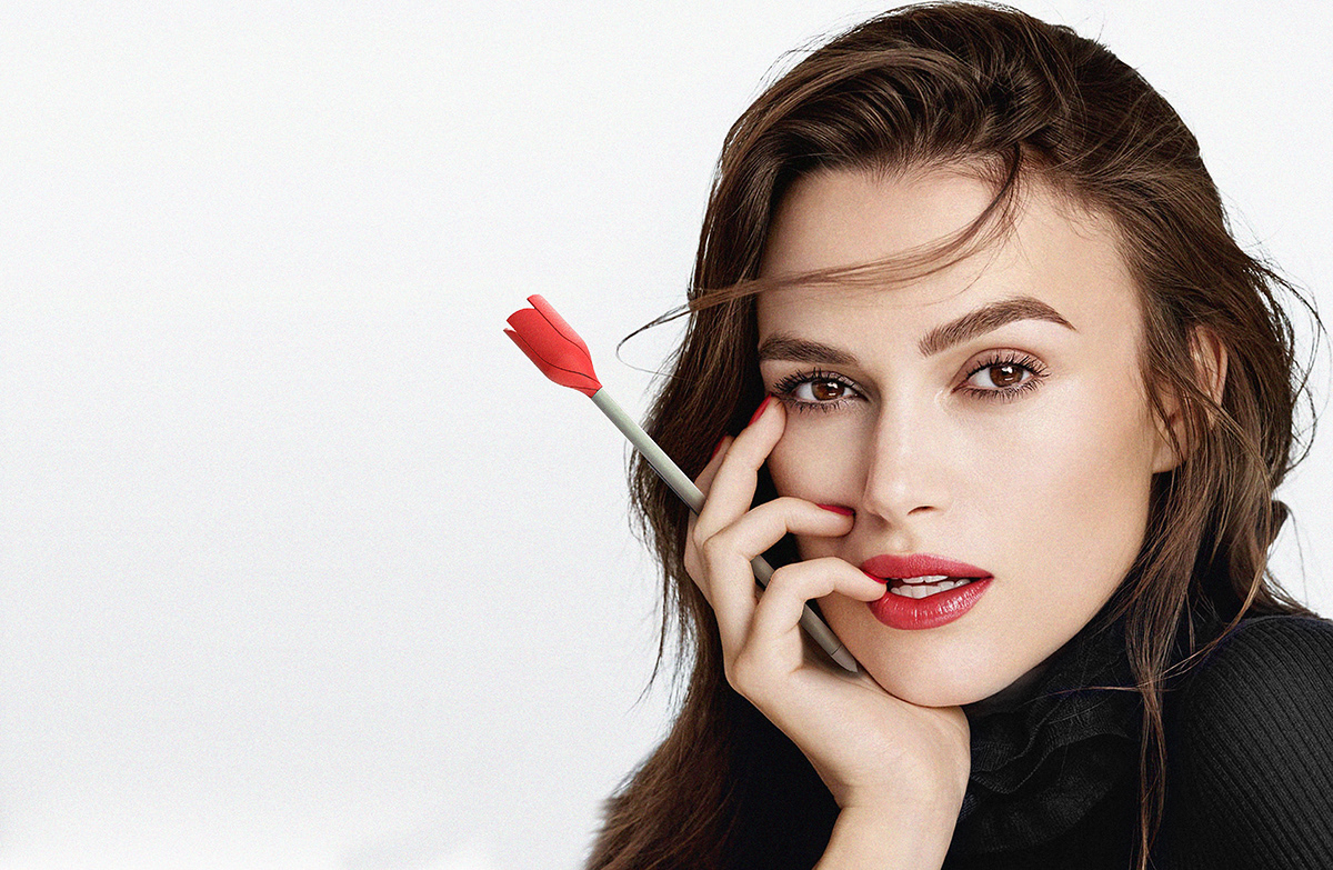 pen，flower，gift，