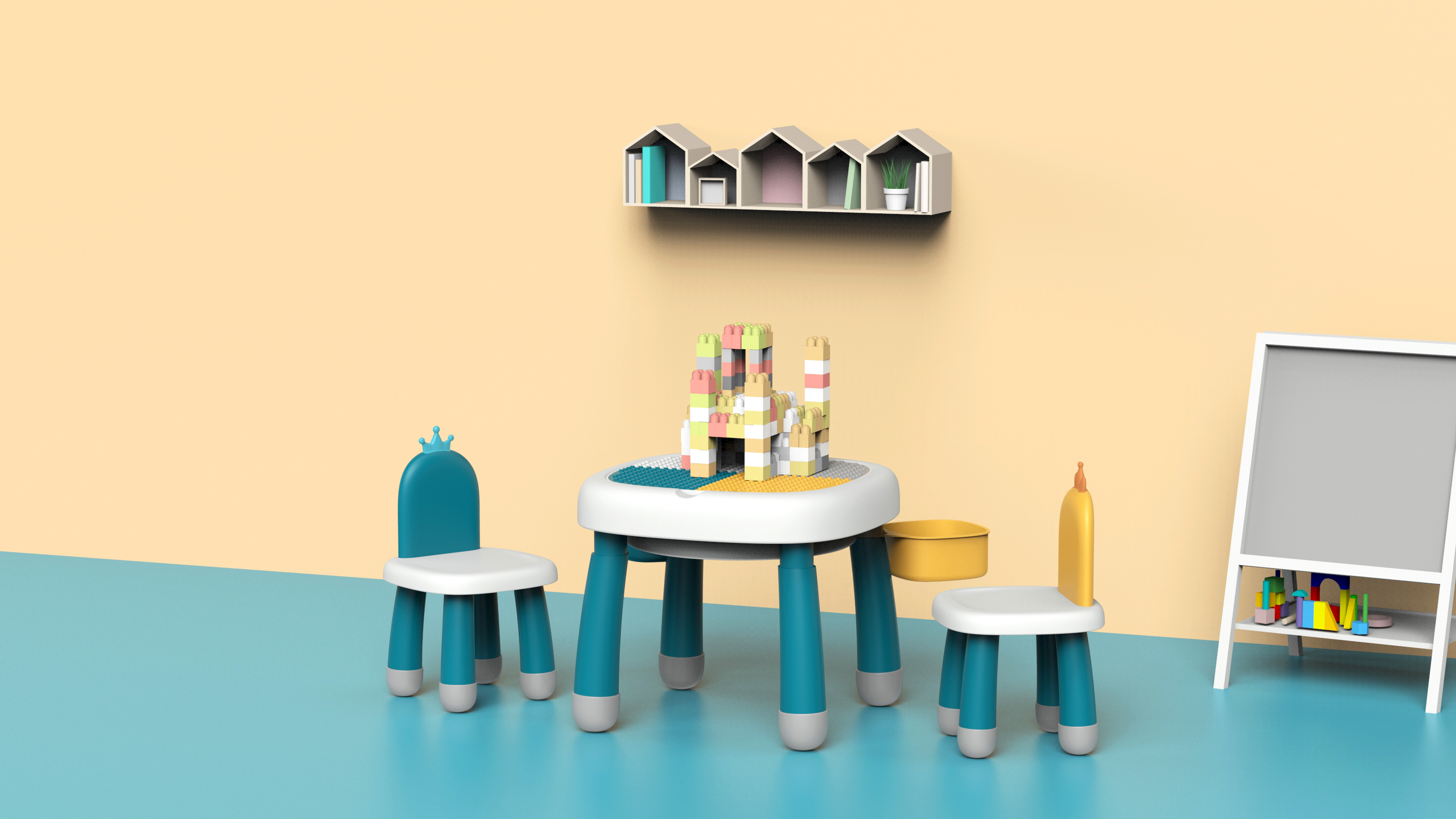 Building blocks，Building block table，Building block learning，Learning table，Building block learning table，Children's building block table，