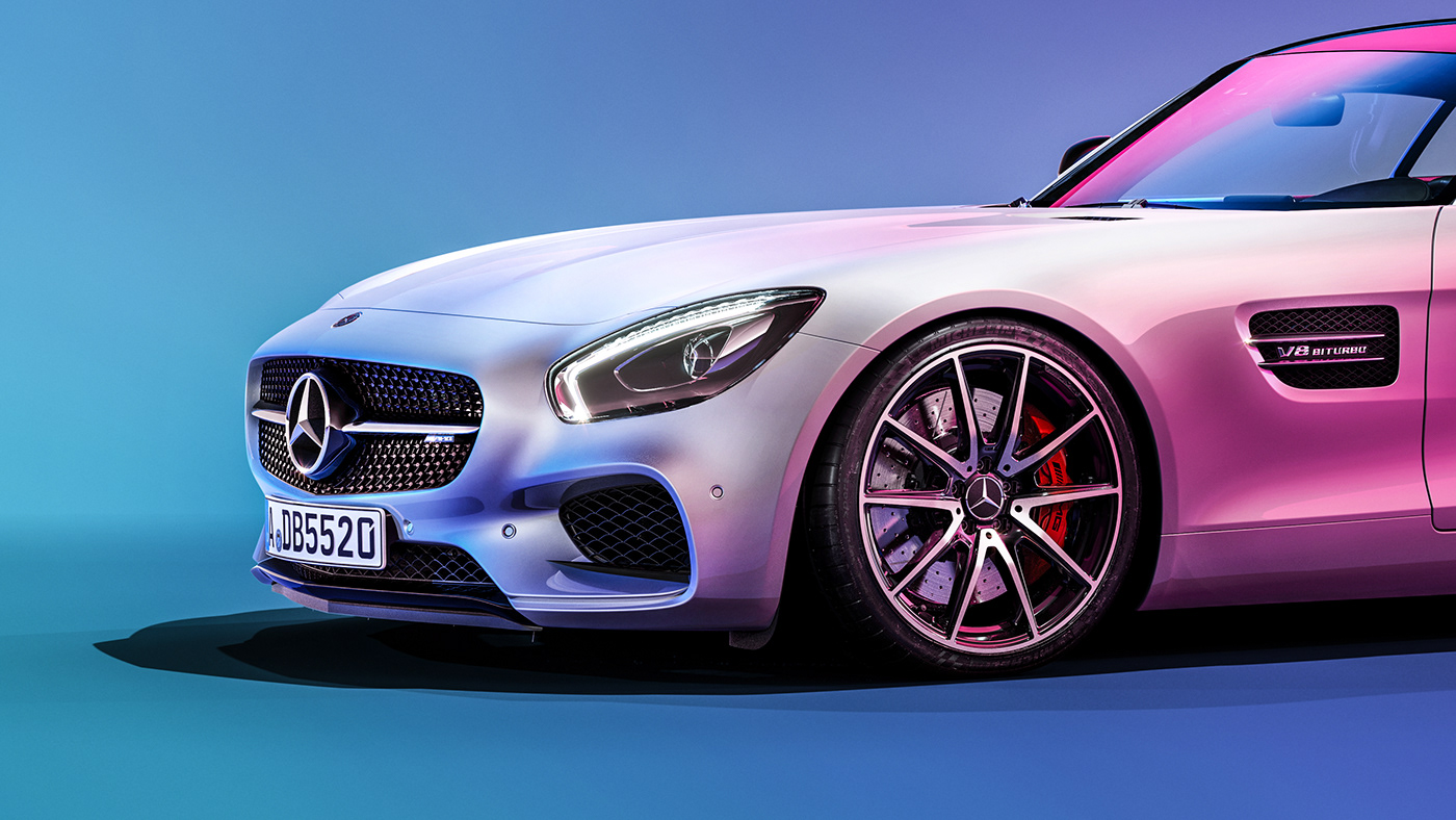 automobile，cgi，Render，Benz，