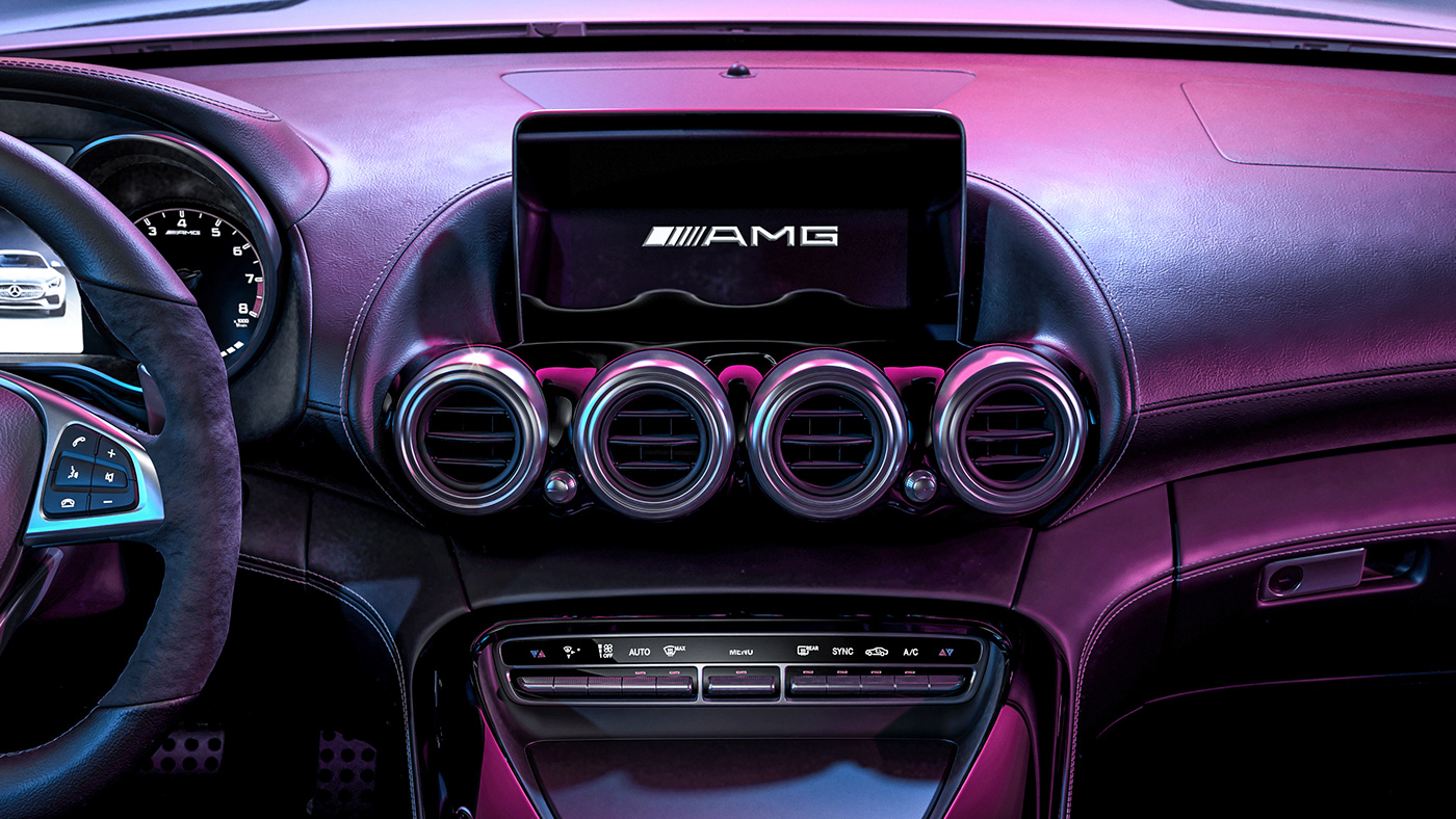 automobile，cgi，Render，Benz，