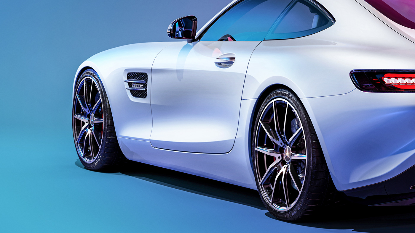 automobile，cgi，Render，Benz，