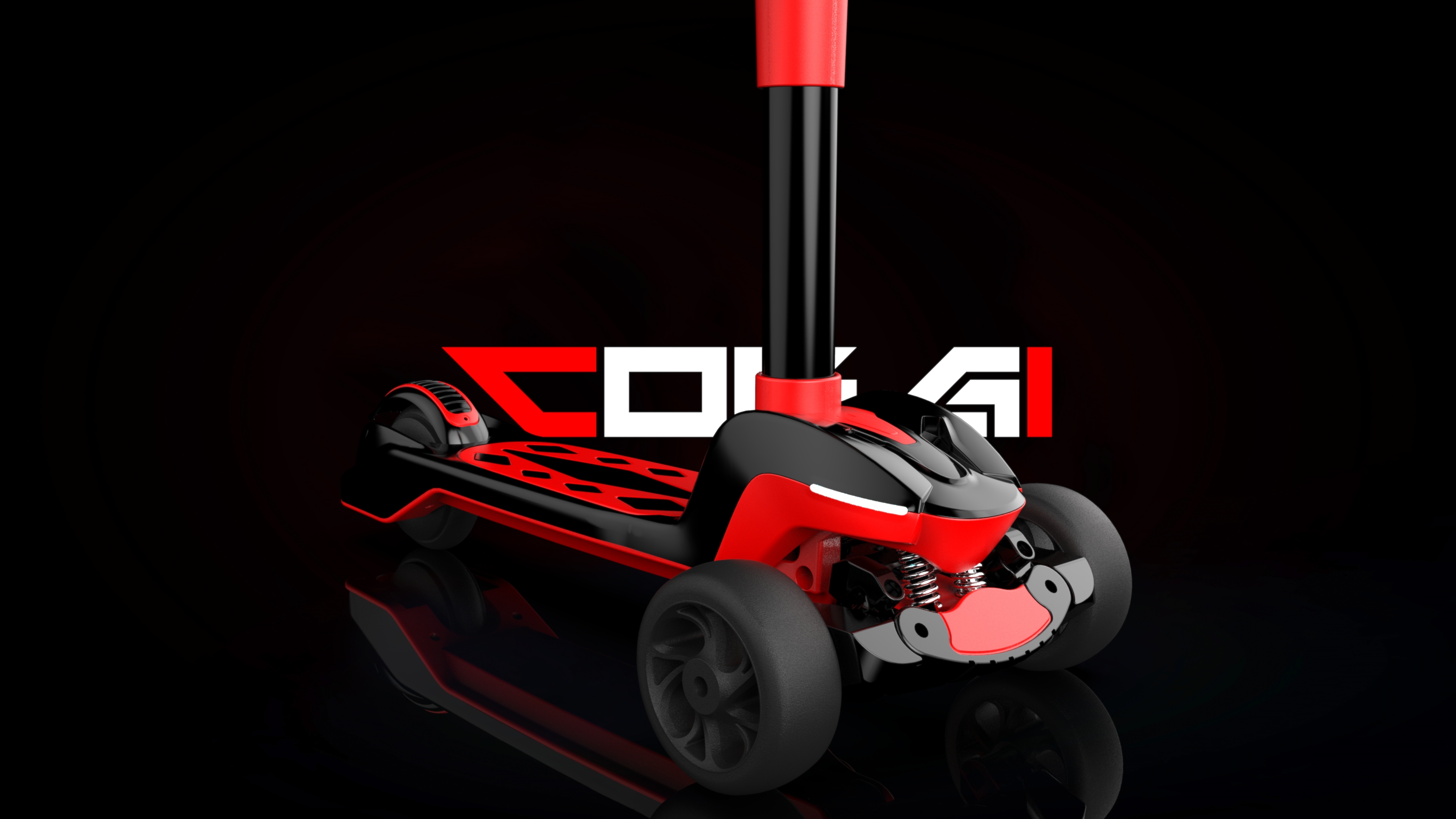 Original scooter appearance design，
