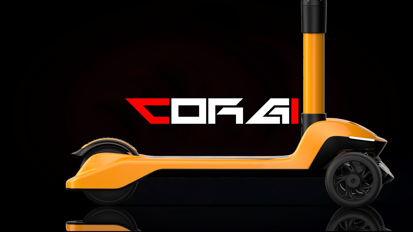 Original scooter appearance design，