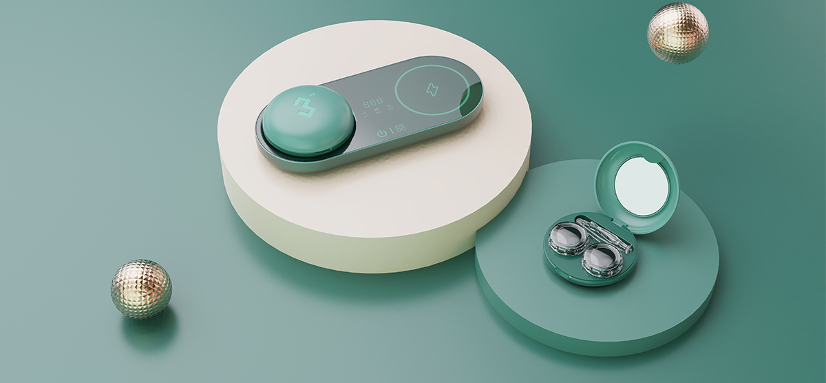 contact lenses，Contact lens restorer，Living home，