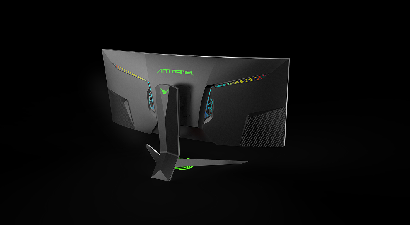 Ant E-sports，Game display，monitor，game，E-sports display，Design，Display design，