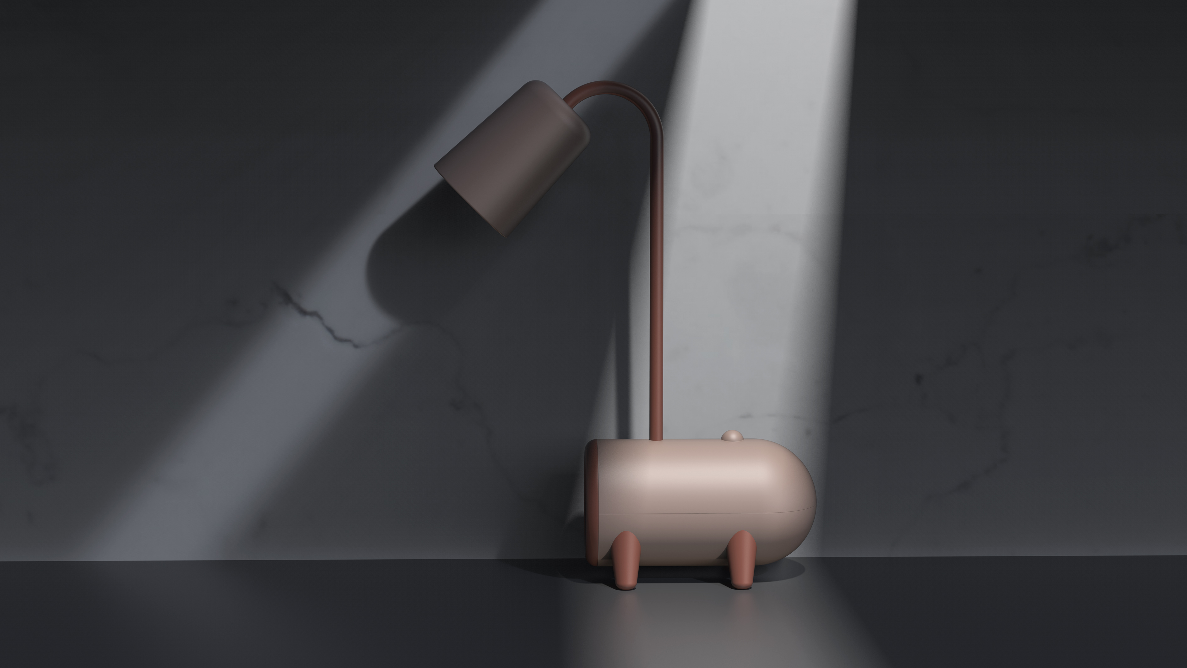 lovely，children，adorable，Desk lamp，read，pen container，