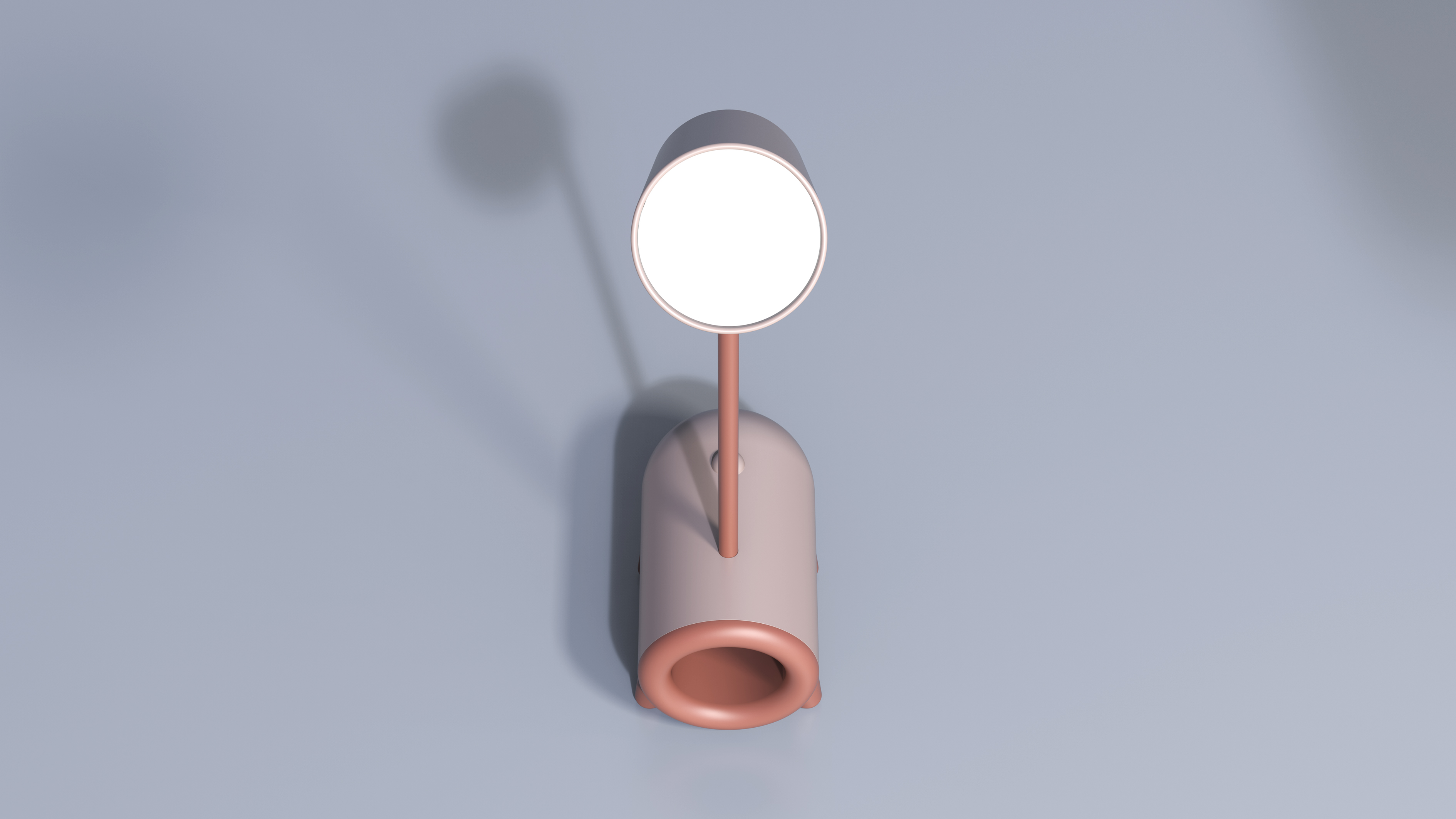 lovely，children，adorable，Desk lamp，read，pen container，