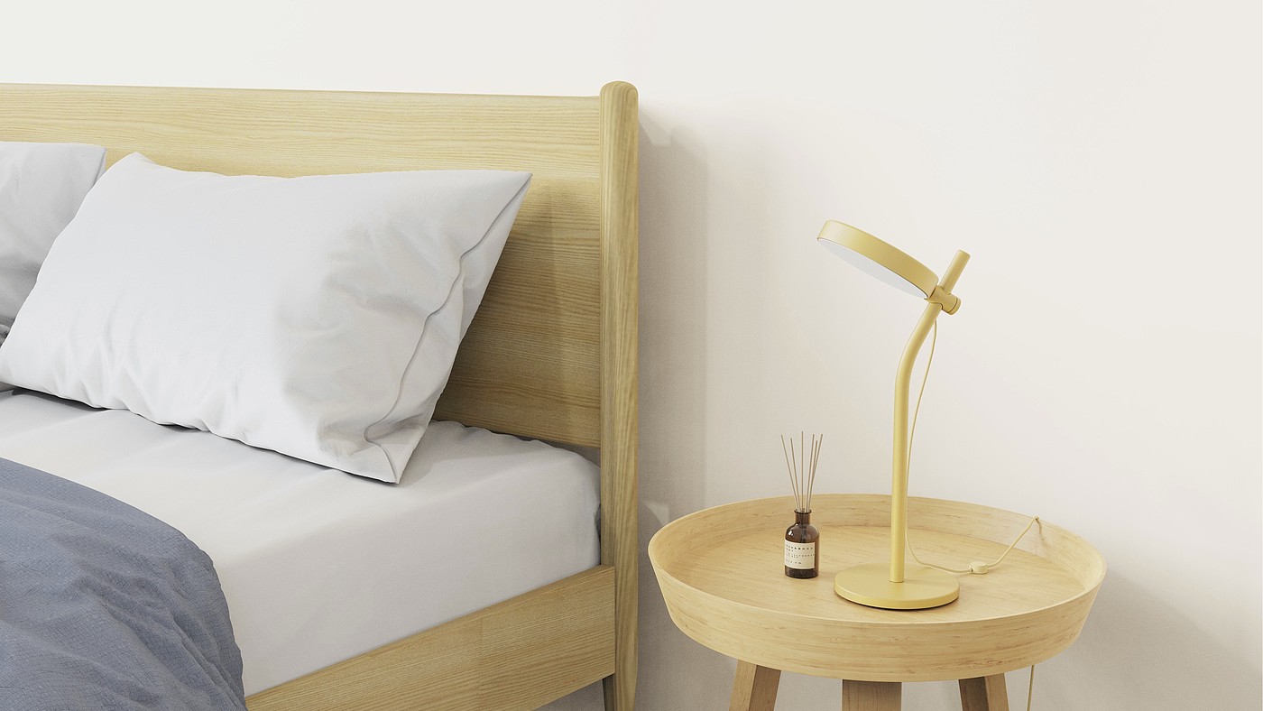 product design，industrial design，Desk lamp，sample reels，Keyshot rendering，