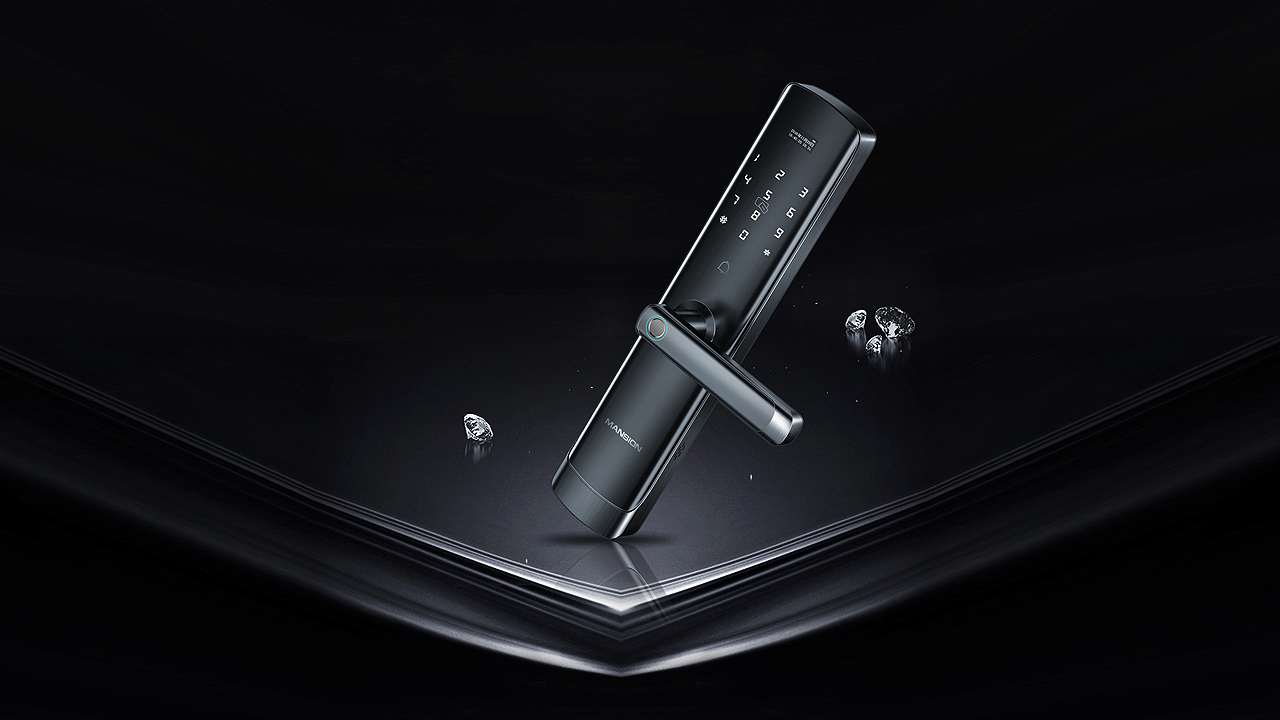 Fingerprint lock，Intelligent lock，intelligence，Home Furnishing，security，industrial design，product design，Appearance design，