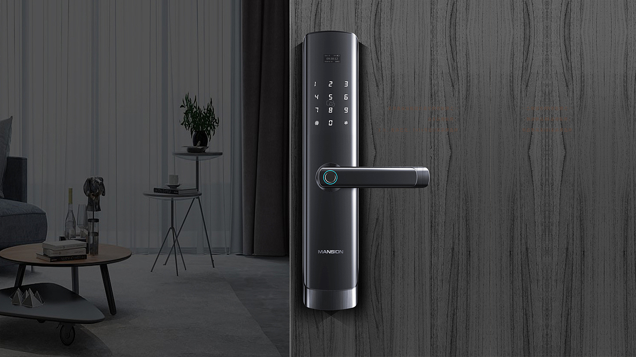 Fingerprint lock，Intelligent lock，intelligence，Home Furnishing，security，industrial design，product design，Appearance design，