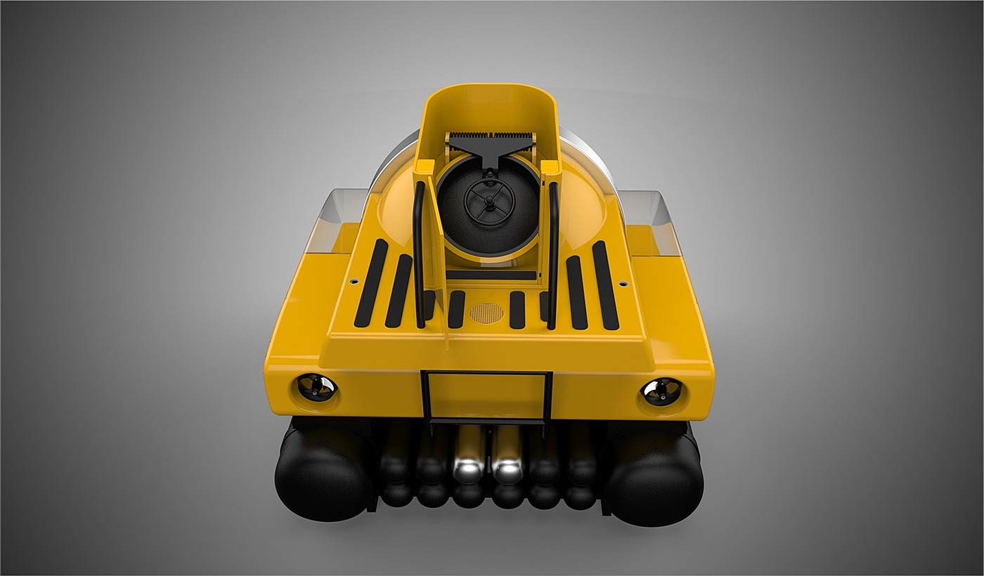 submarine，vehicle，Industrial frontier，Design appreciation，