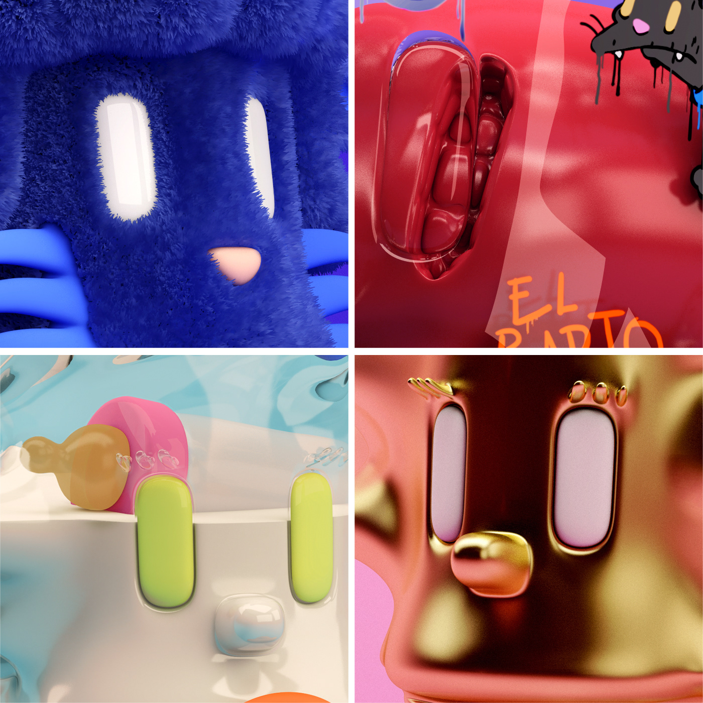 OFFF，Simpson，Fan Art，Character design，