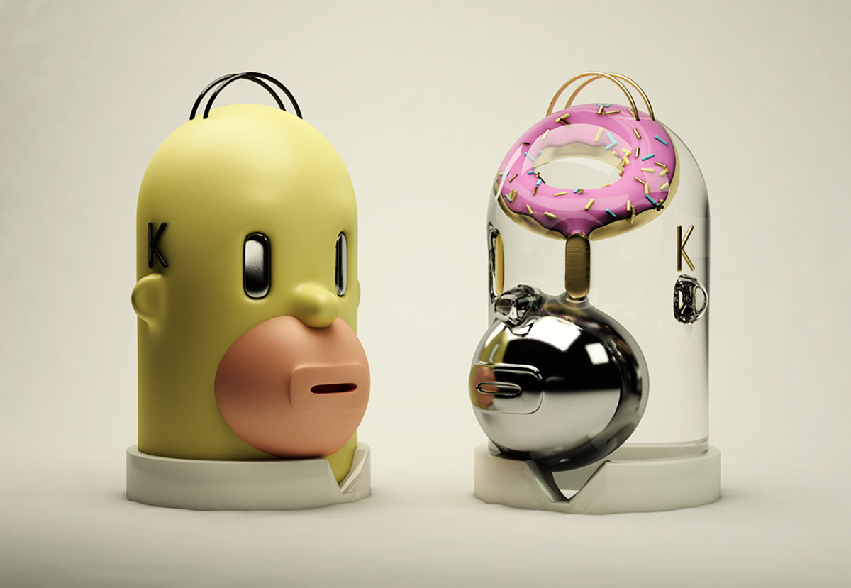 OFFF，Simpson，Fan Art，Character design，