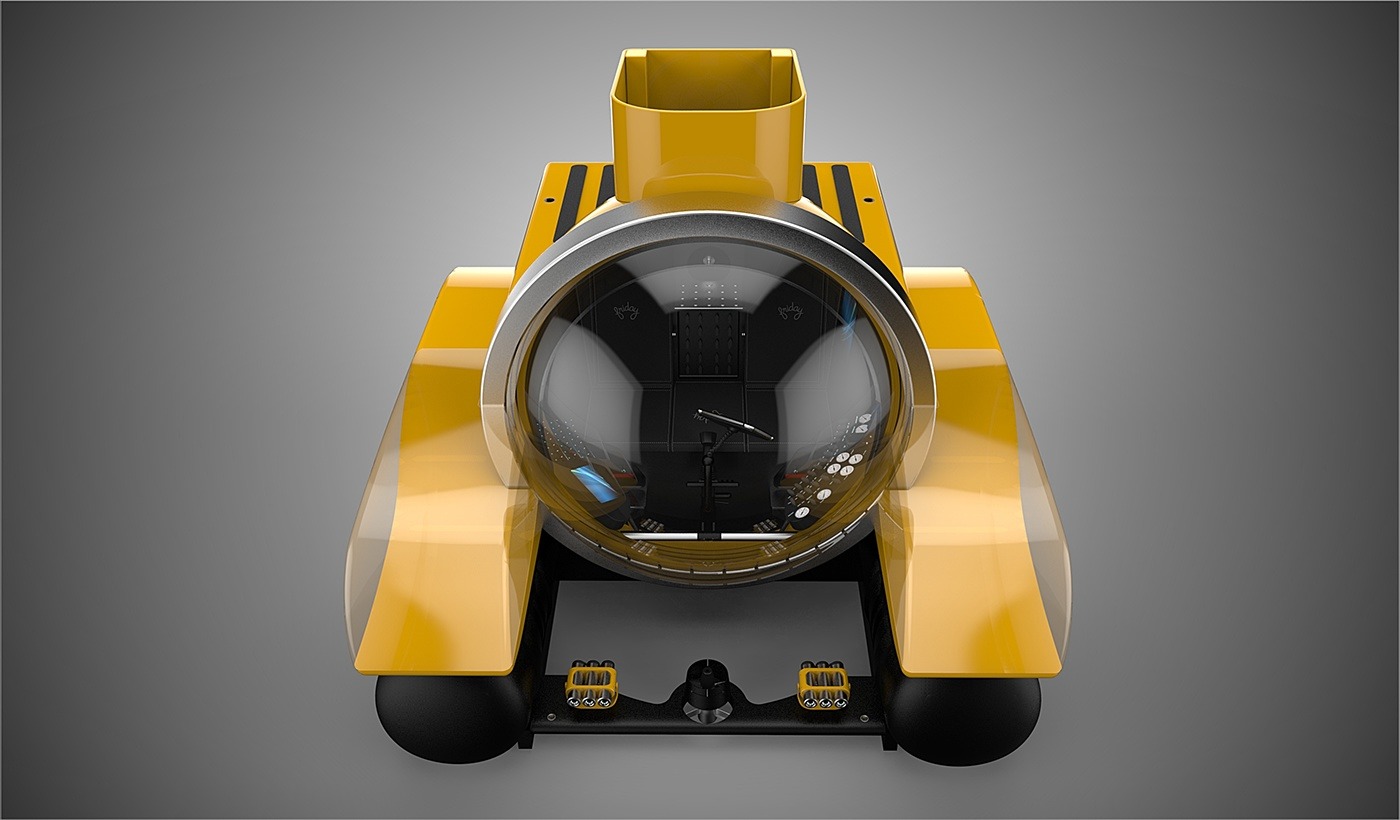 submarine，vehicle，Industrial frontier，Design appreciation，