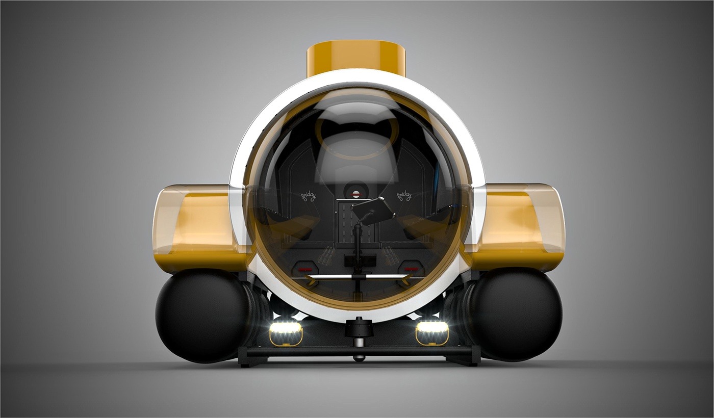 submarine，vehicle，Industrial frontier，Design appreciation，