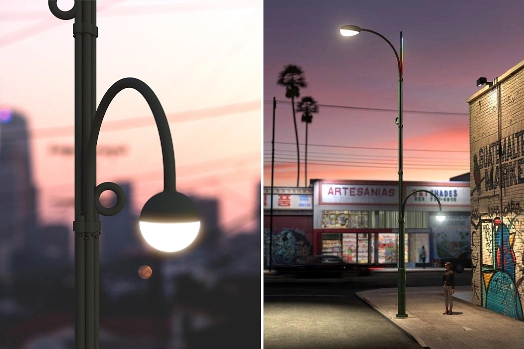 modularization，street lamp，lighting，Superflower，multi-function，