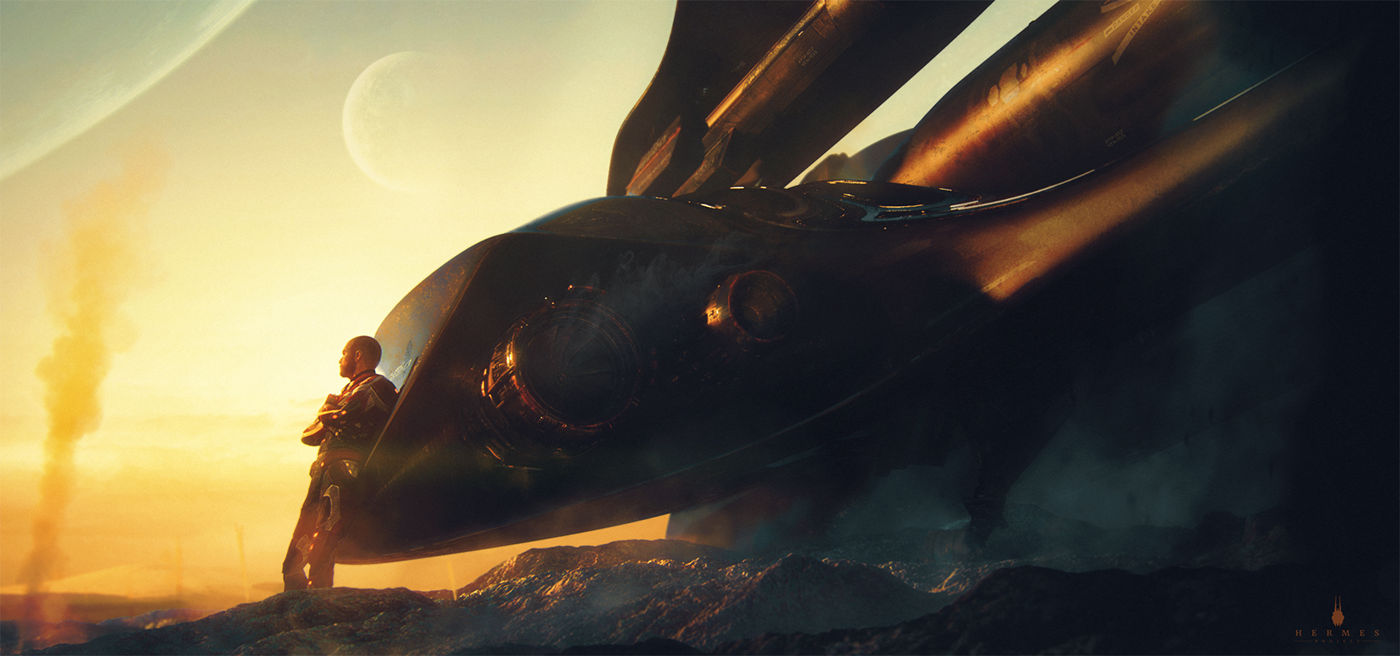 Future aircraft，Imagine，Design concept，