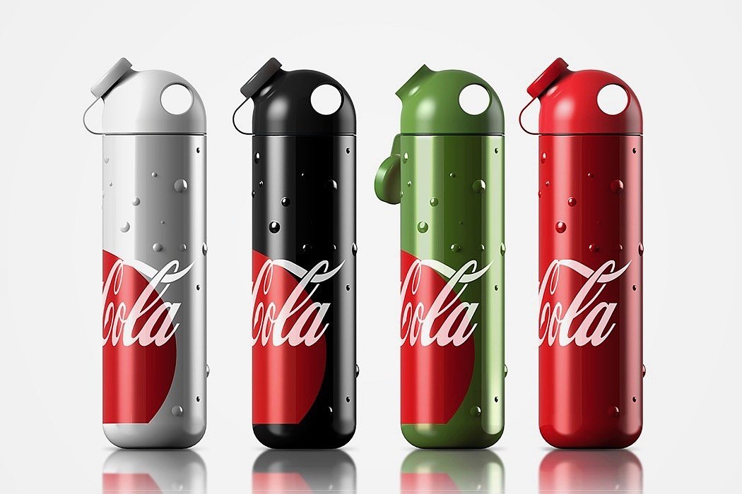 Coca Cola，packing，bottle，Metal bottle，