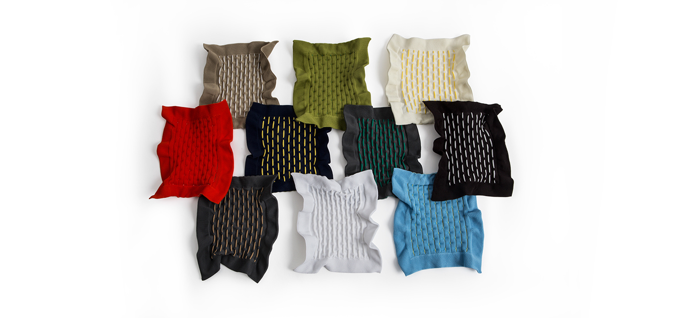 Hybrid design concept，High elastic textile material，Traditional sofa seat，