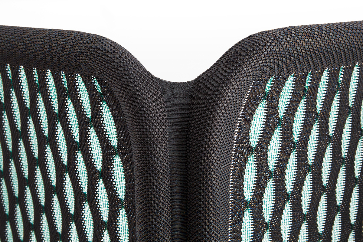 Hybrid design concept，High elastic textile material，Traditional sofa seat，