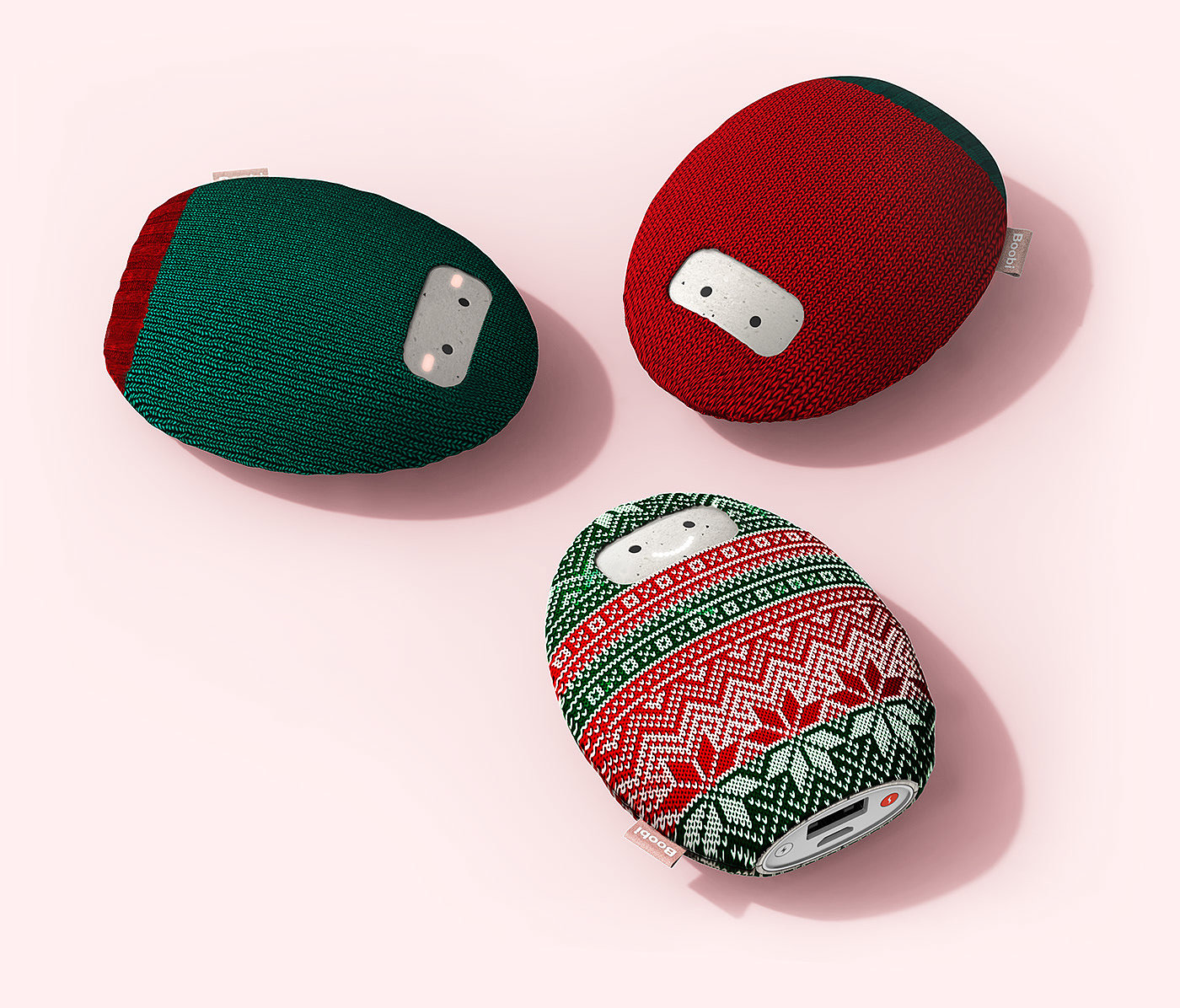 Boobi，stone，portable battery，Warm hands，
