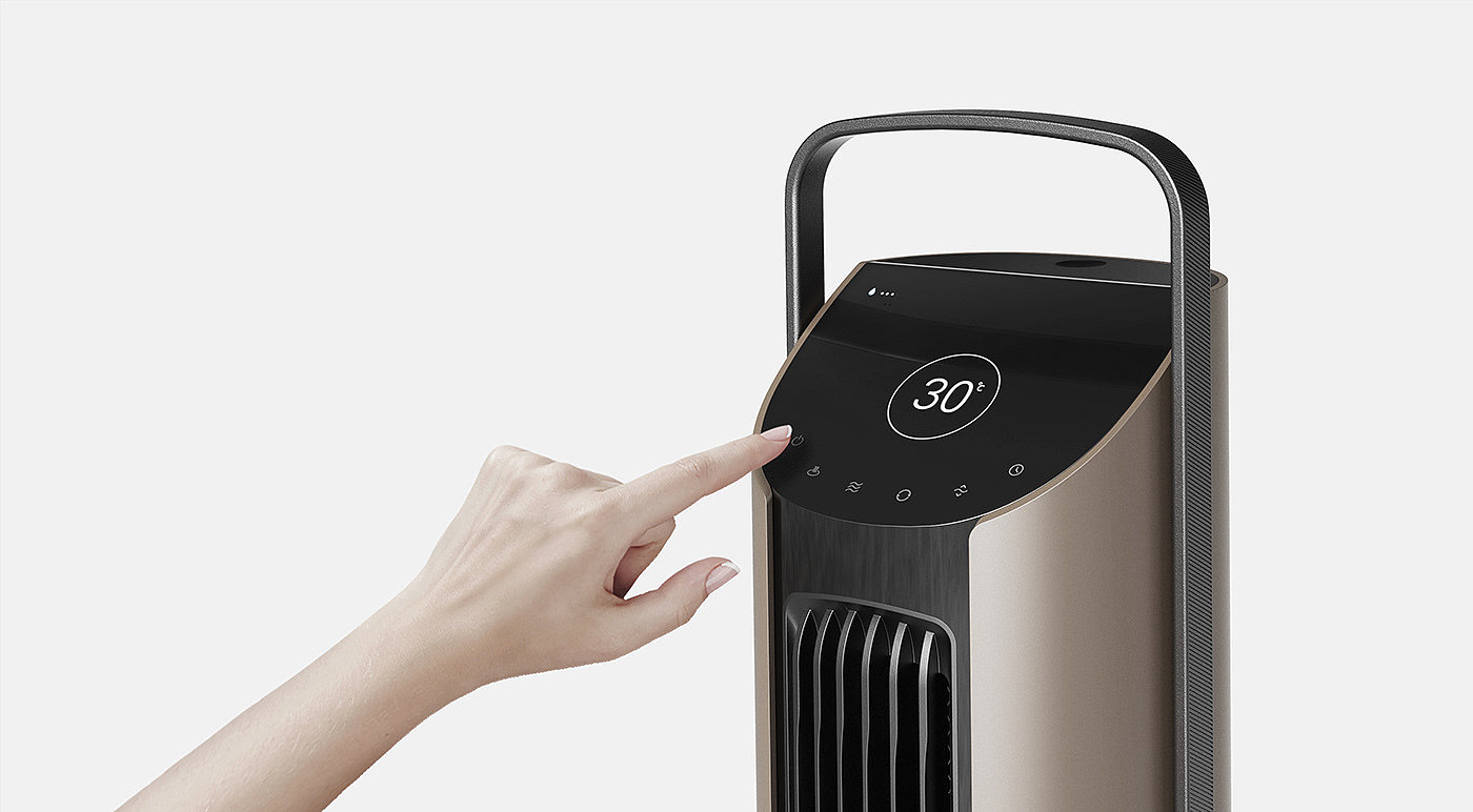 Heating air circulator，Air Circulator，Red dot award，