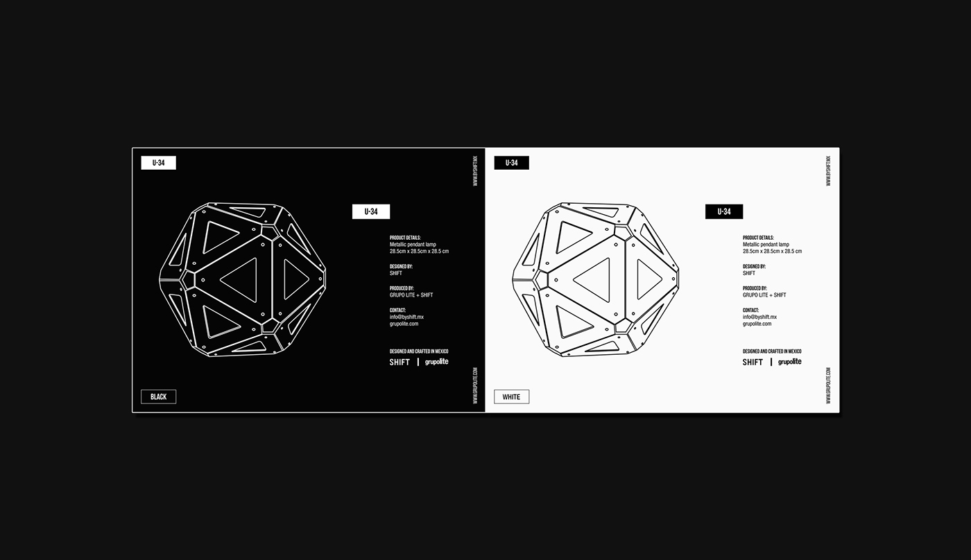 floodlight，conceptual design，Icosahedral lamp body，Modern lighting，