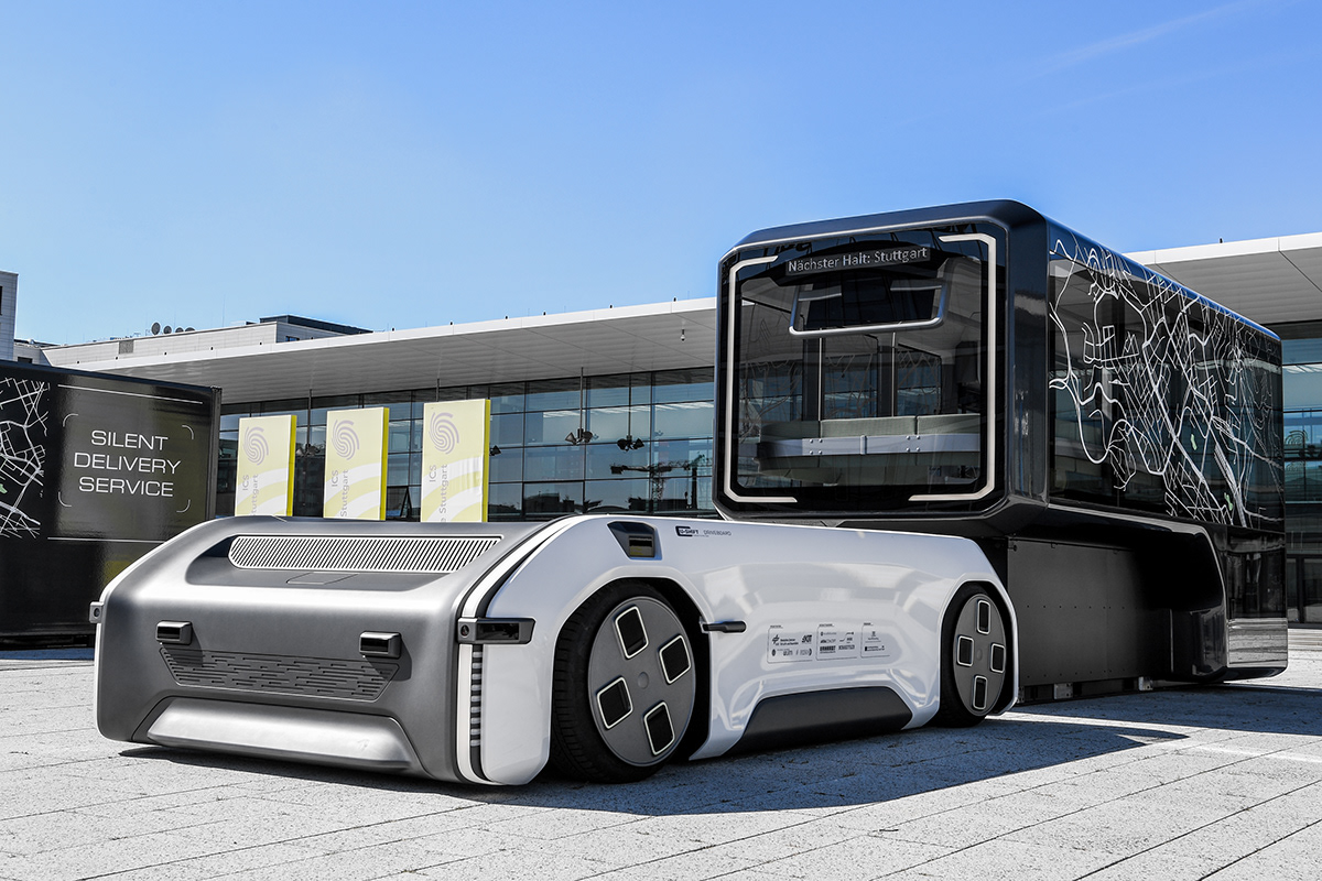 Driverless，Electric，automobile，U-Shift，concept，modularization，