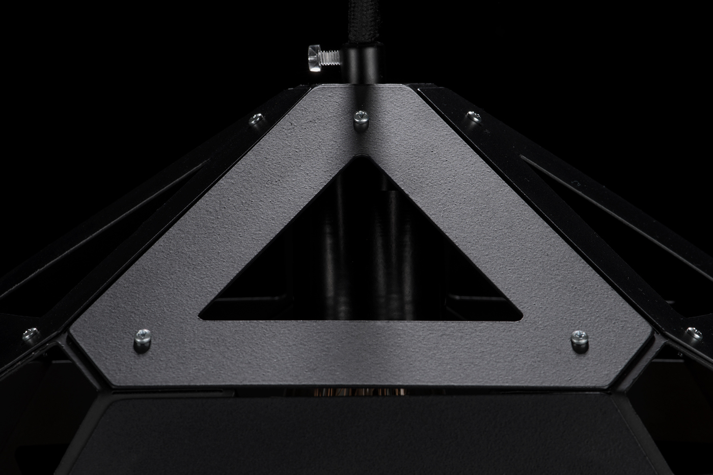 floodlight，conceptual design，Icosahedral lamp body，Modern lighting，