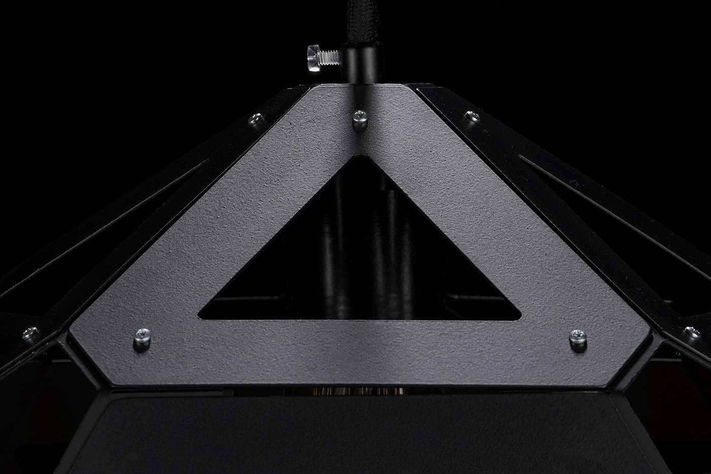 floodlight，conceptual design，Icosahedral lamp body，Modern lighting，