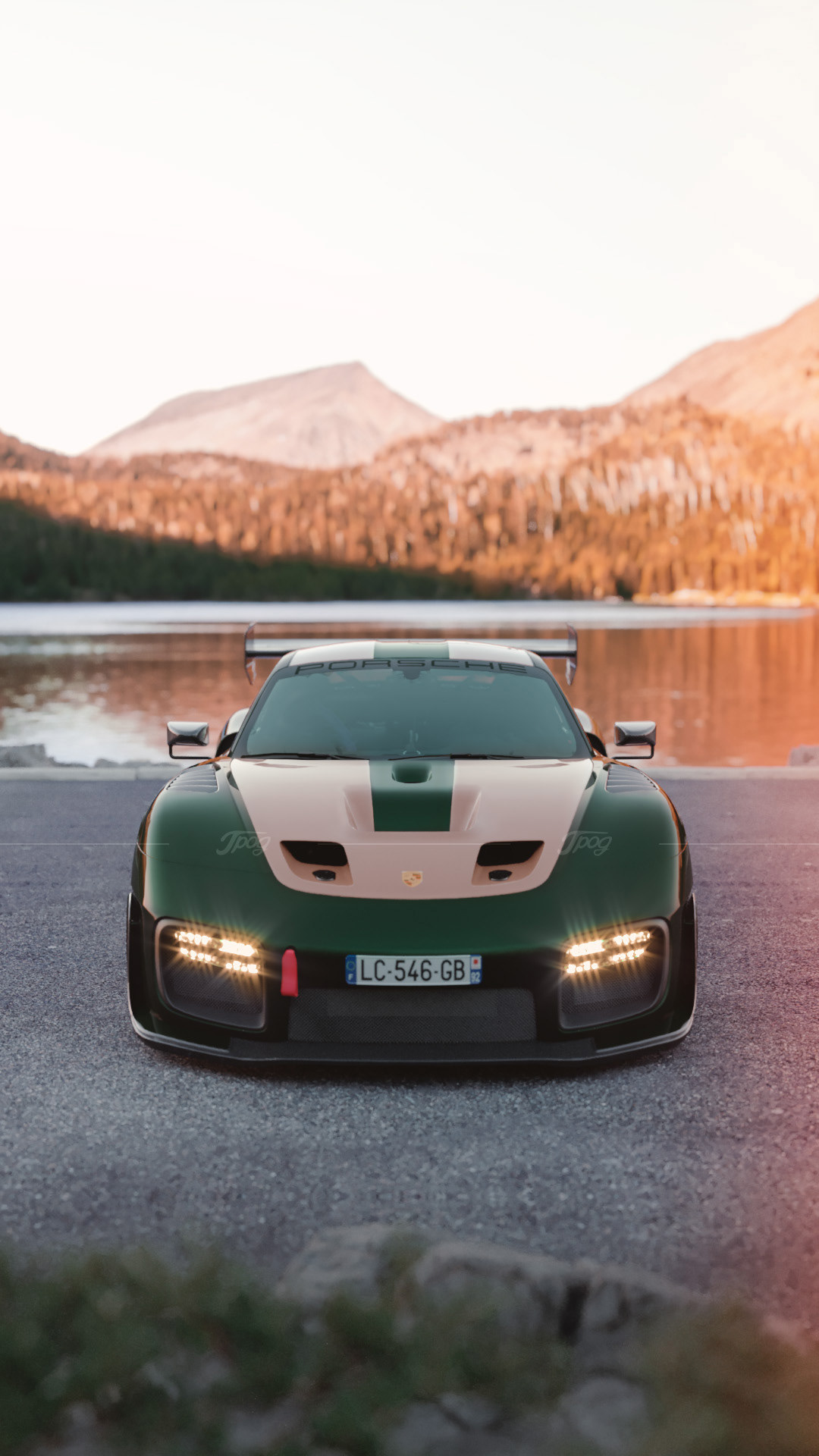 3d，Car Photography，Porsche，cgi，