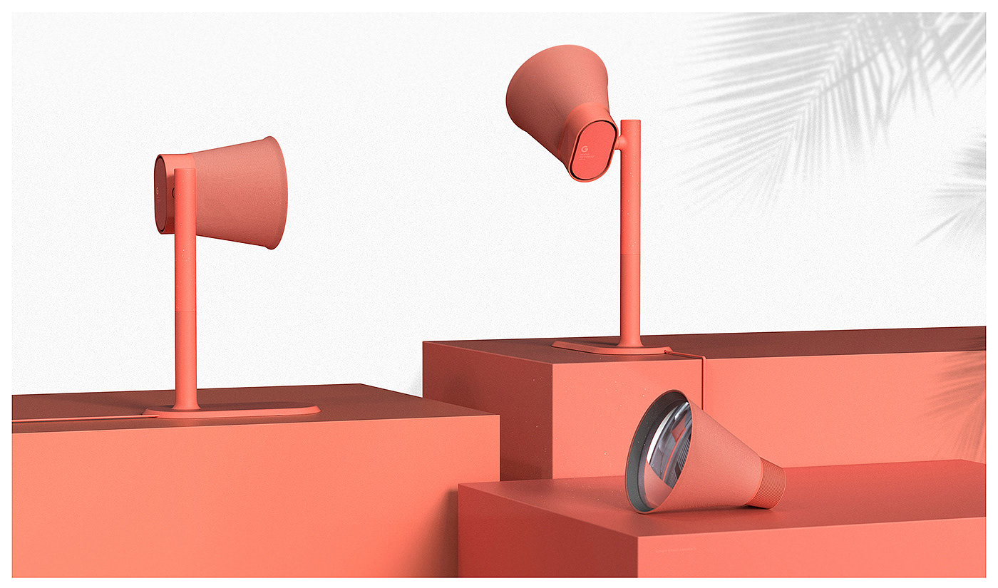 Google visual assistant，AI projector，Smart speaker，