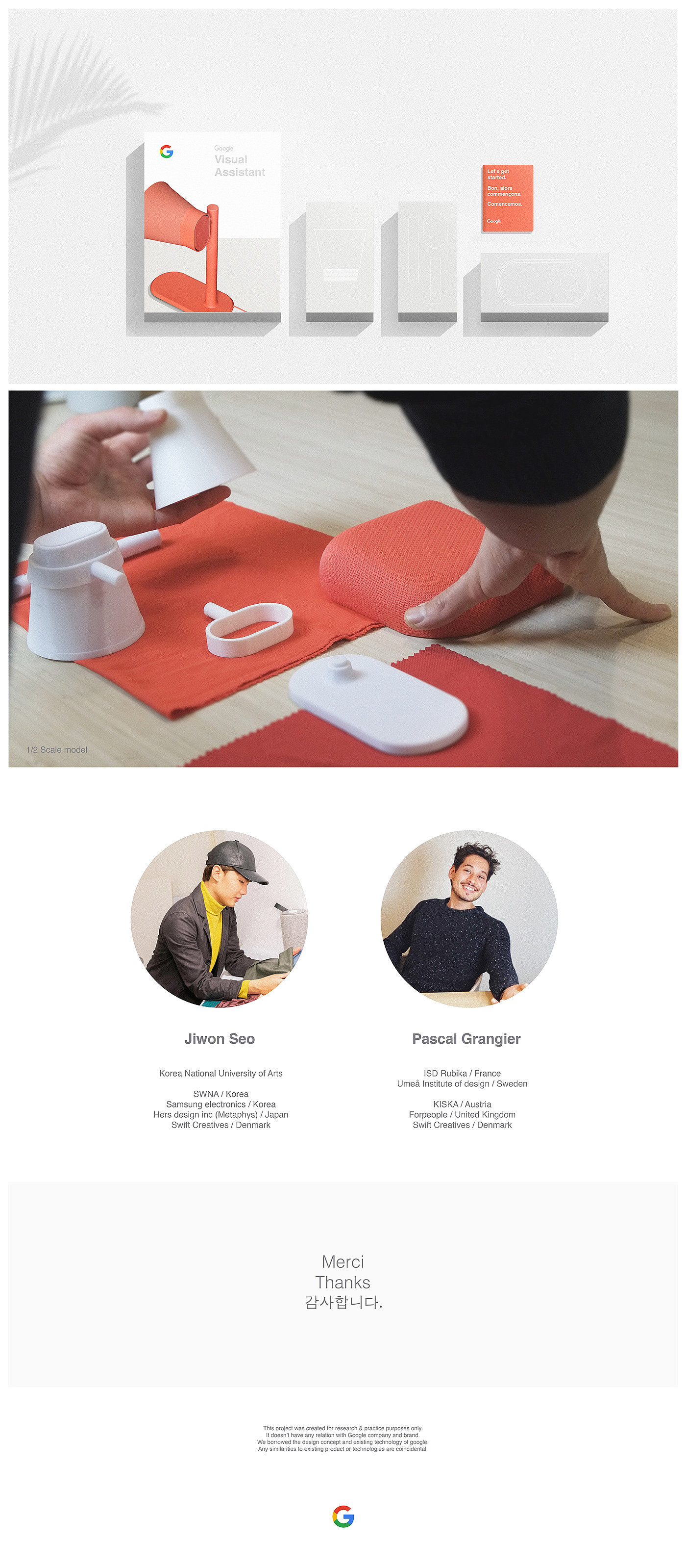 Google visual assistant，AI projector，Smart speaker，