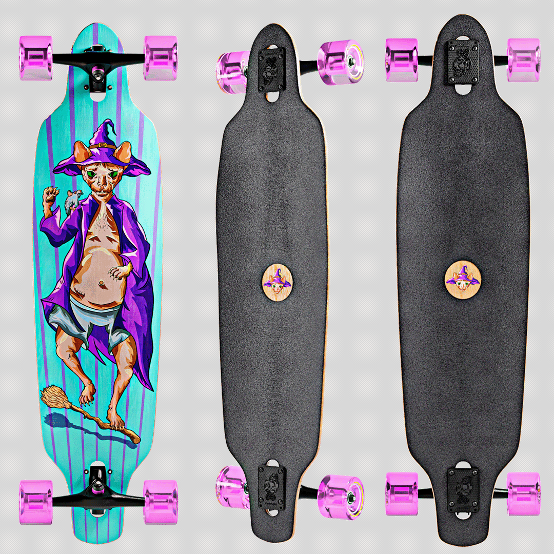 Skate，Long board，cgi，visualization，