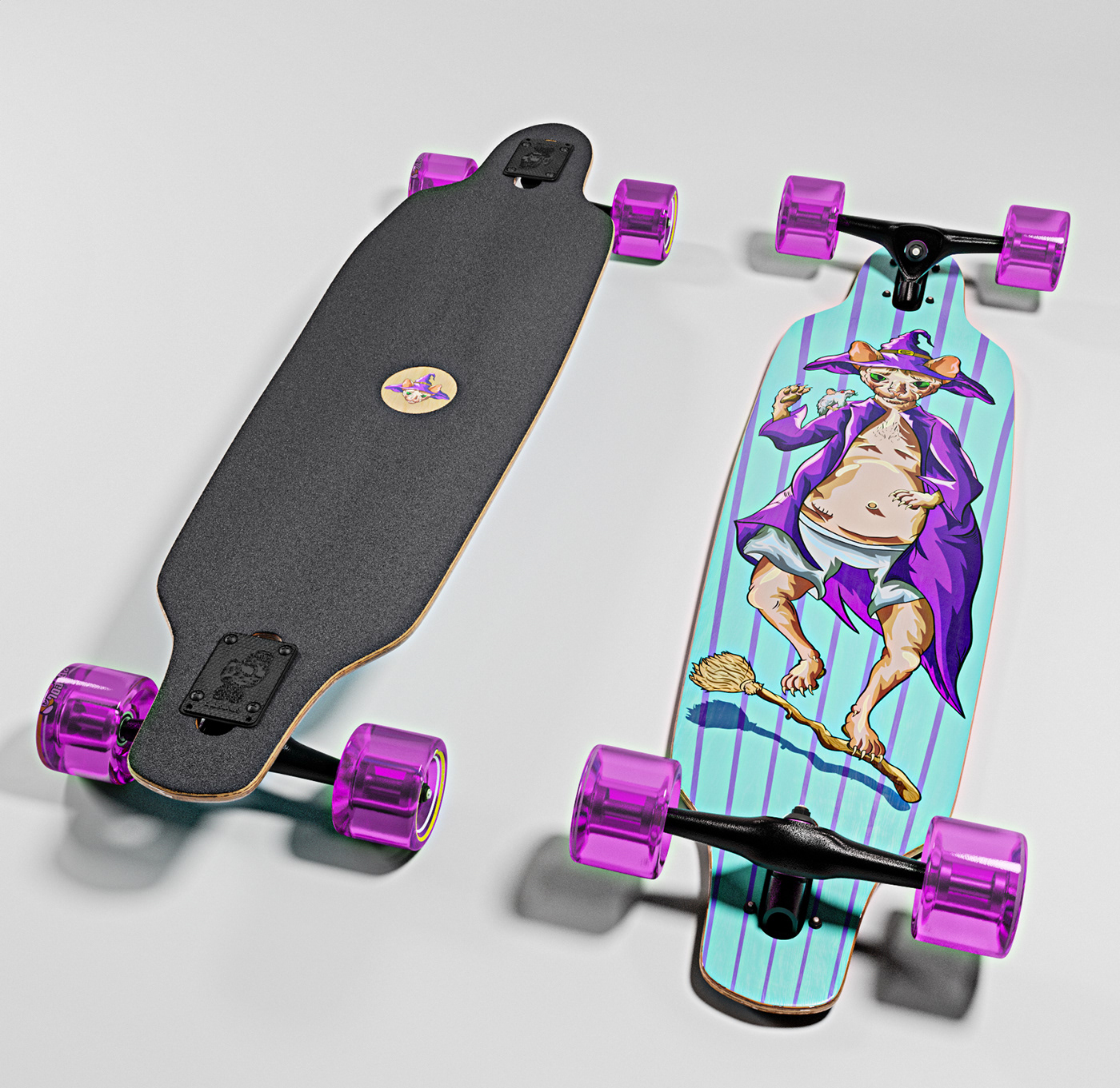 Skate，Long board，cgi，visualization，