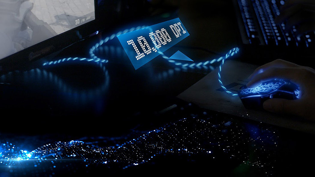 Cool，fluorescence，Cable，mouse，Digital，