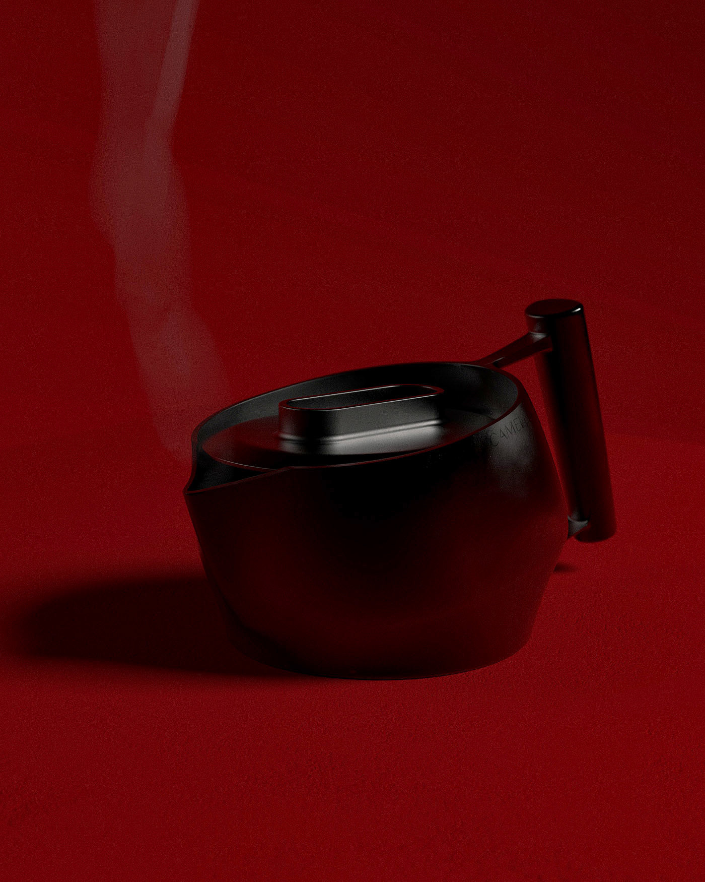 kettle，quiet，iron，black，