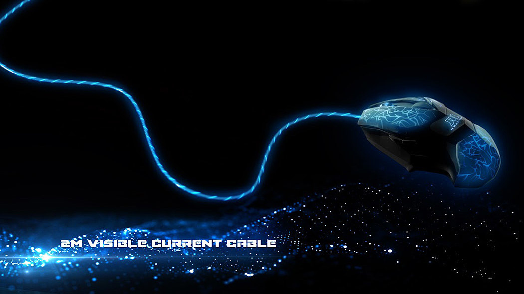 Cool，fluorescence，Cable，mouse，Digital，