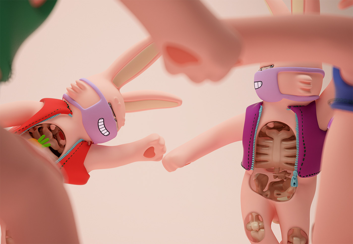 Toys，rabbit，dance，Matisse dance，