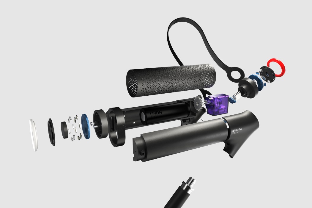 a cane，go blind，Intelligent induction，