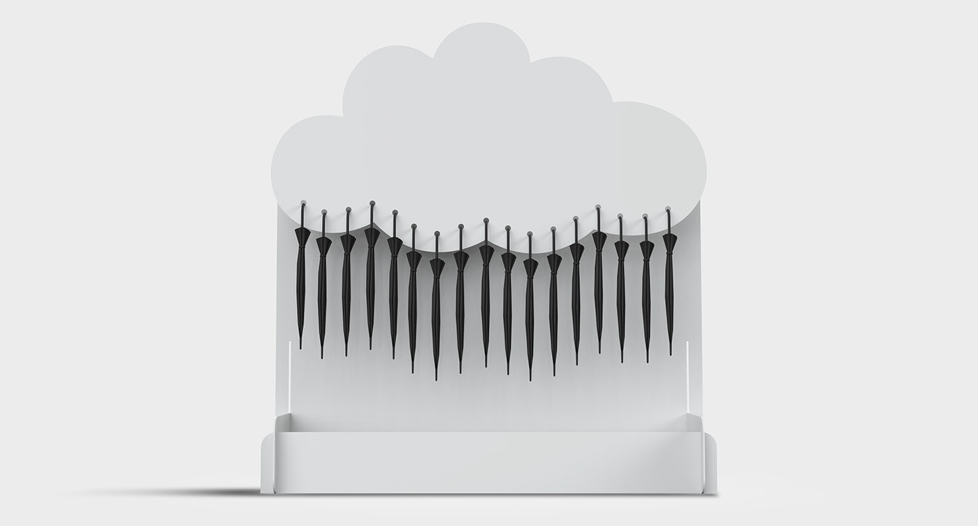 Umbrella，Umbrella stand，suspension，