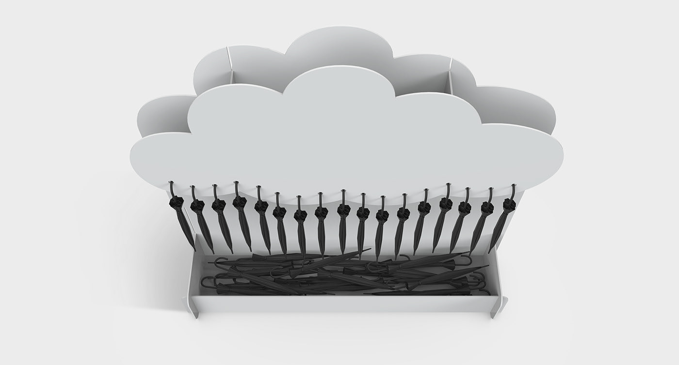 Umbrella，Umbrella stand，suspension，