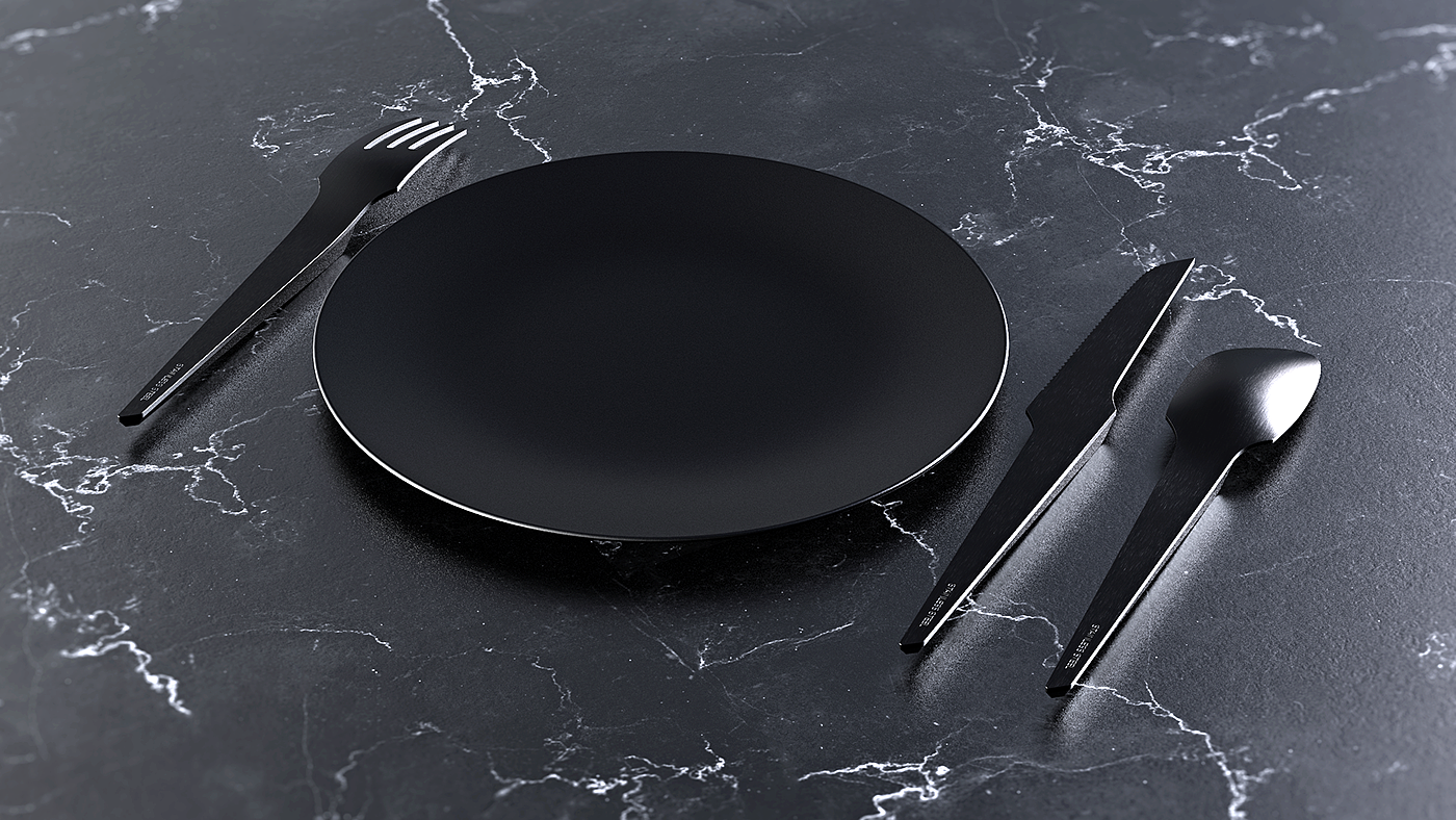 tool，tableware，Spoon，plate，