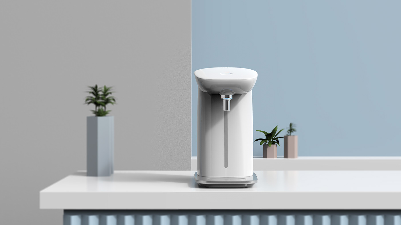 Water purifier，cobblestone，Water drop，