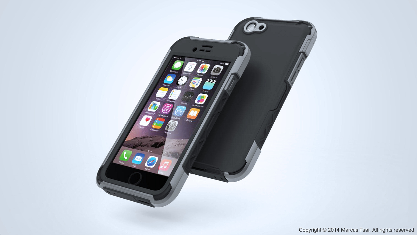 iphone，science fiction，mobile phone，Protective shell，Hard core，armor，waterproof，Shockproof，