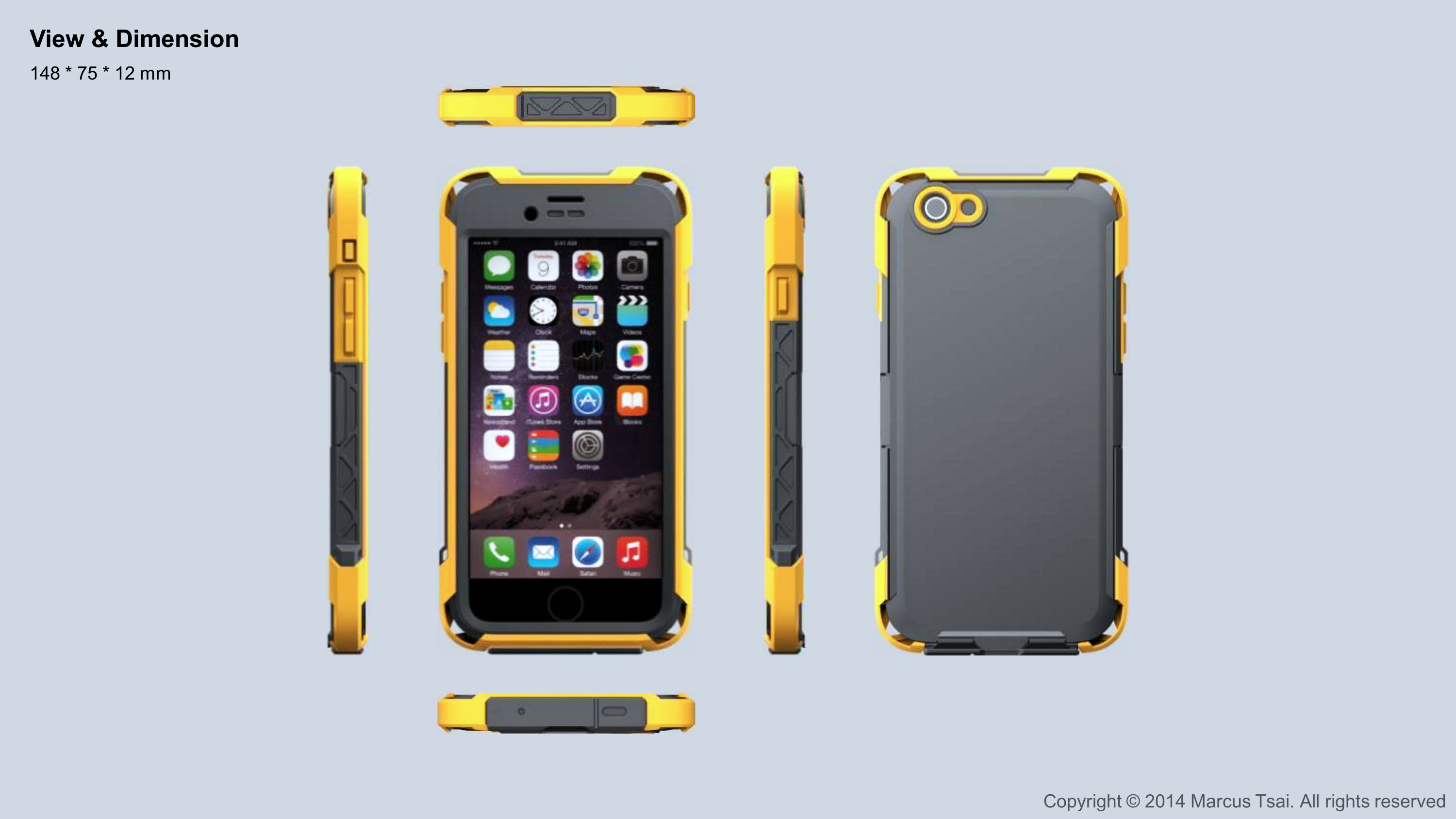 iphone，science fiction，mobile phone，Protective shell，Hard core，armor，waterproof，Shockproof，
