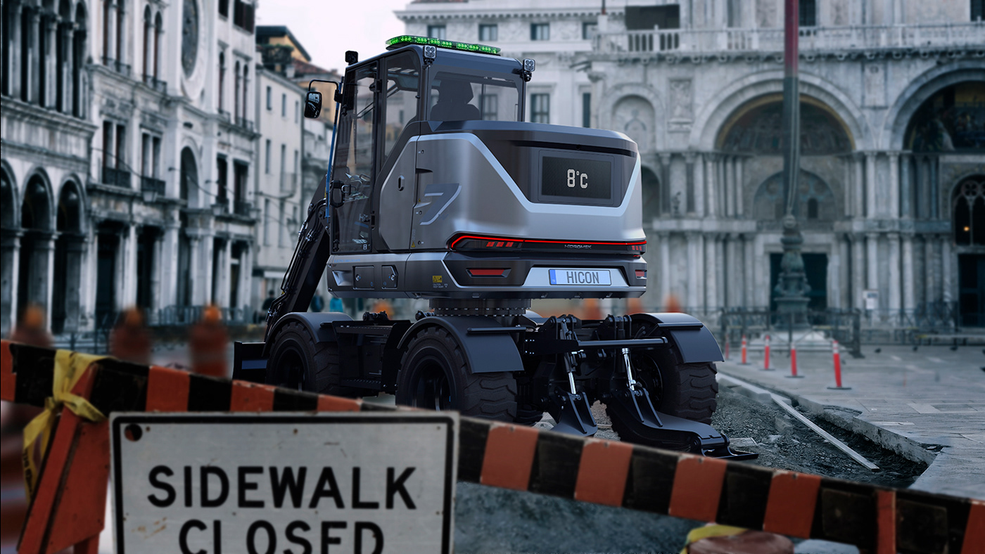 excavating machinery，