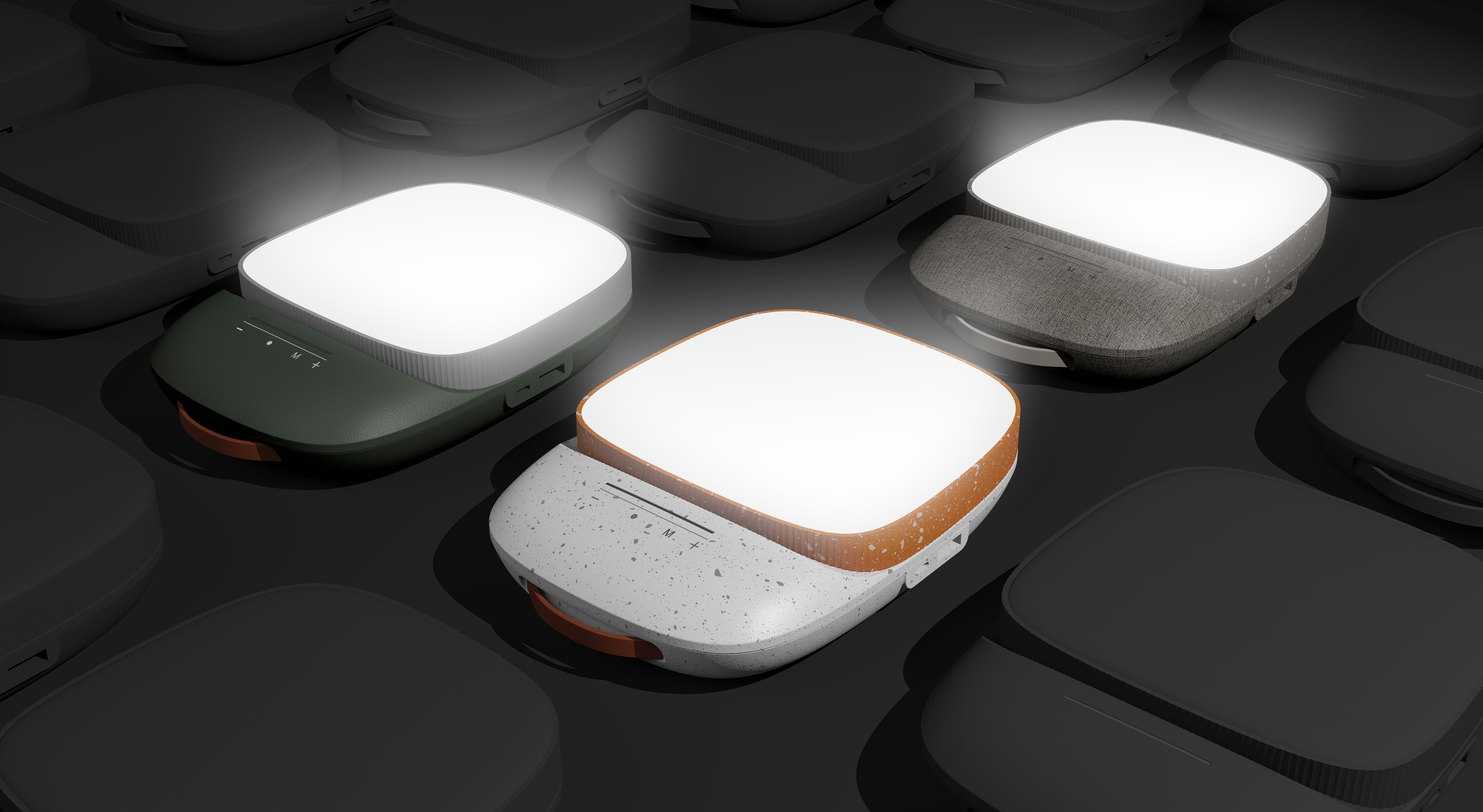 Spade design，Telescopic table lamp，