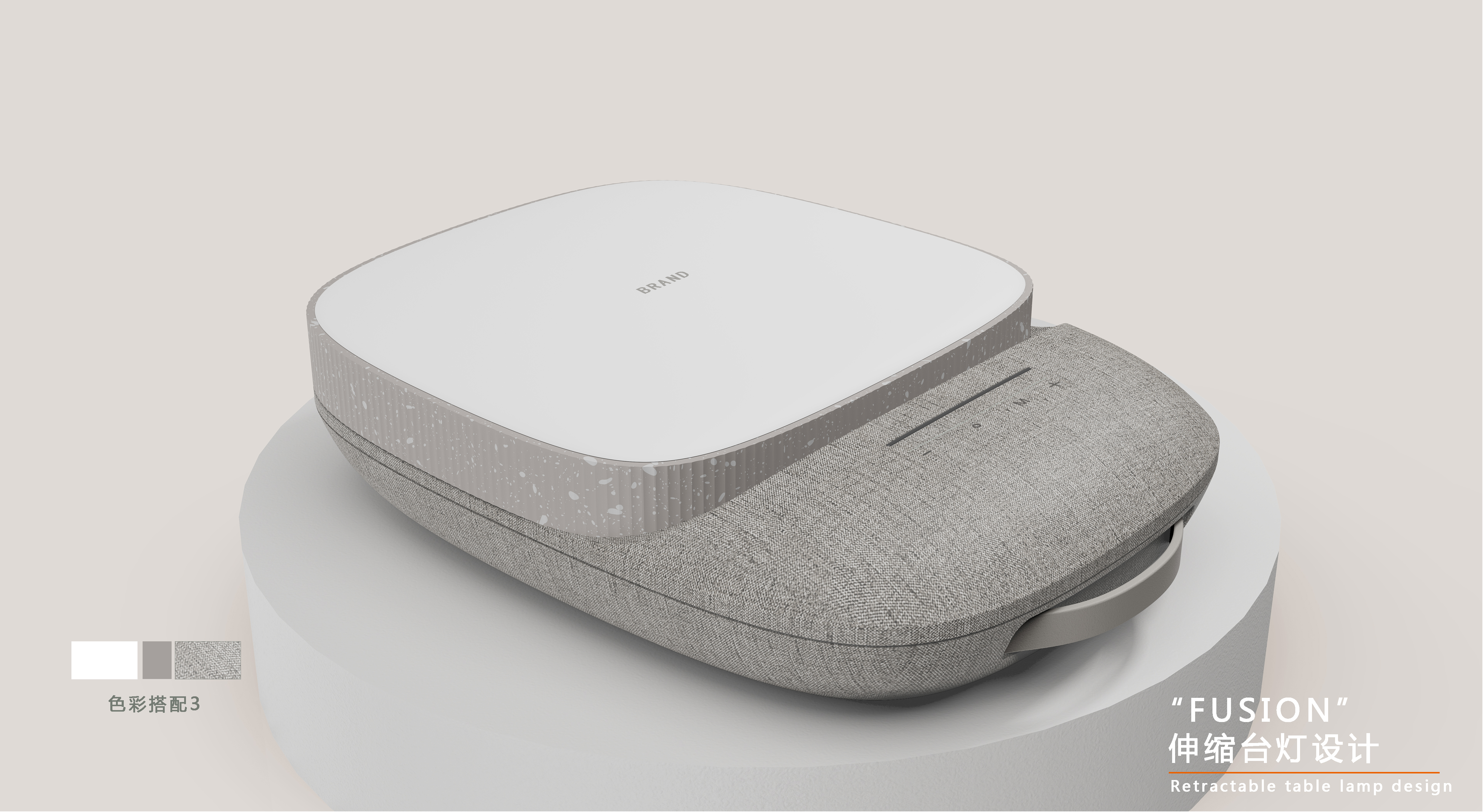 Spade design，Telescopic table lamp，